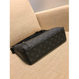 Replica Louis Vuitton Black Monogram Eclipse Odyssey Messenger PM