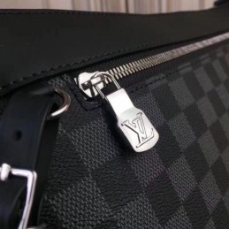 Replica Louis Vuitton Black Damier Graphite Mick MM - Style 2