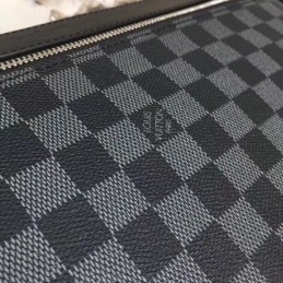 Replica Louis Vuitton Black Damier Graphite Mick MM - Style 2