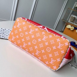 Replica Louis Vuitton Red Giant Monogram Neverfull MM
