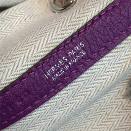 Replica Hermes Purple Garden Party 30 Bag
