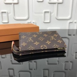 Replica Louis Vuitton Brown Monogram Toiletry Pouch 15