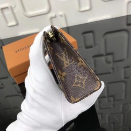 Replica Louis Vuitton Brown Monogram Toiletry Pouch 15