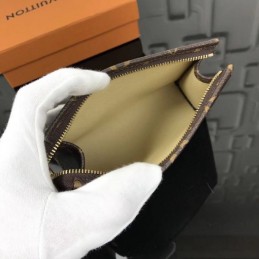 Replica Louis Vuitton Brown Monogram Toiletry Pouch 15