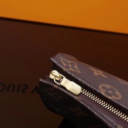 Replica Louis Vuitton Brown Monogram Toiletry Pouch 19