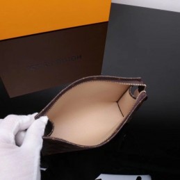 Replica Louis Vuitton Brown Monogram Toiletry Pouch 19
