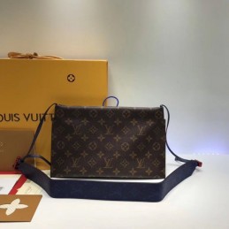 Replica Louis Vuitton Blue Monogram Runaway Pochette