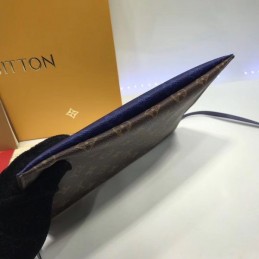Replica Louis Vuitton Blue Monogram Runaway Pochette