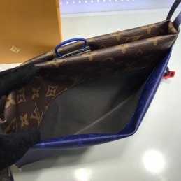 Replica Louis Vuitton Blue Monogram Runaway Pochette