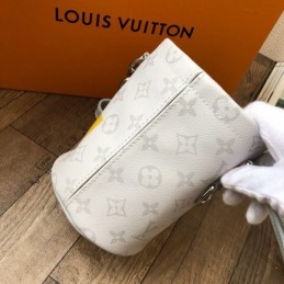 Replica Louis Vuitton White Chalk Nano Bag