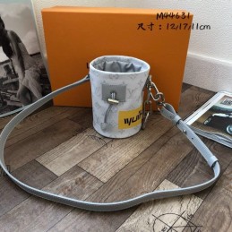 Replica Louis Vuitton White Chalk Nano Bag