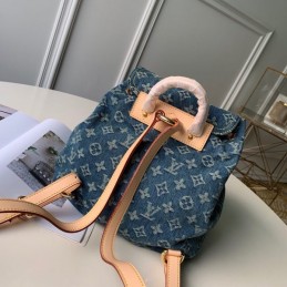 Replica Louis Vuitton Blue Monogram Sac a Dos Backpack