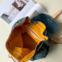 Replica Louis Vuitton Blue Monogram Sac a Dos Backpack
