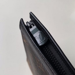 Replica Louis Vuitton Brown Monogram Galaxy Pochette Voyage MM