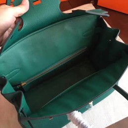 Replica Hermes Green Birkin 30 Gold Hardware Bag