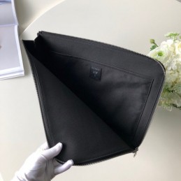 Replica Louis Vuitton Black Football Pochette Jour GM