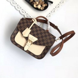 Replica Louis Vuitton Brown Damier Ebene Beaumarchais