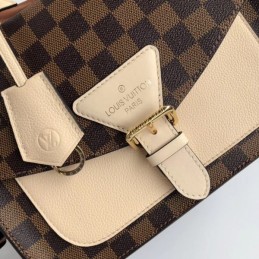 Replica Louis Vuitton Brown Damier Ebene Beaumarchais