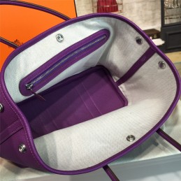 Replica Hermes Purple Garden Party 30 Bag