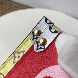 Replica Louis Vuitton Red White Giant Monogram Onthego GM