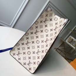 Replica Louis Vuitton White Beige Giant Monogram Onthego GM