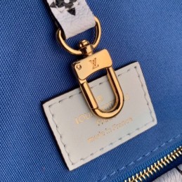 Replica Louis Vuitton White Blue Graphic Onthego GM