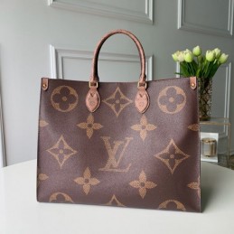 Replica Louis Vuitton Brown Giant Monogram Onthego GM