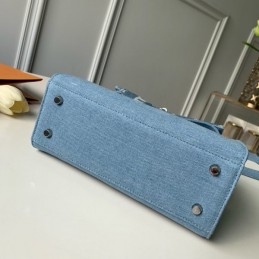 Replica Louis Vuitton Light Blue Humble Travel Bag Kelly