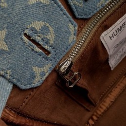 Replica Louis Vuitton Light Blue Humble Travel Bag Birkin