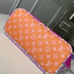 Replica Louis Vuitton Pink Giant Monogram Neverfull MM