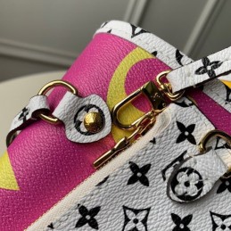 Replica Louis Vuitton Pink Giant Monogram Neverfull MM