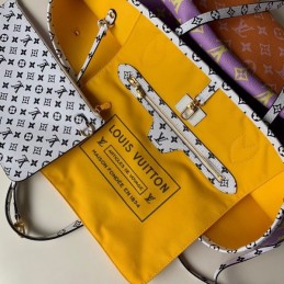 Replica Louis Vuitton Pink Giant Monogram Neverfull MM