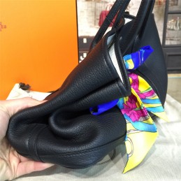 Replica Hermes Black Garden Party 30 Bag