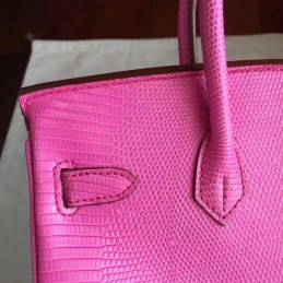 Replica Hermes Pink Birkin 25 Palladium Hardware Bag