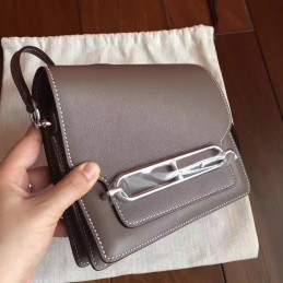 Replica Hermes Tan Roulis 18 Bag