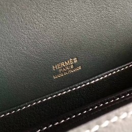 Replica Hermes Green Roulis 18 Gold Hardware Bag
