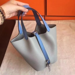 Replica Hermes Tan Picotin Lock 13 Smooth Leather Bag