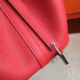 Replica Hermes Red Picotin Lock 22 Bag
