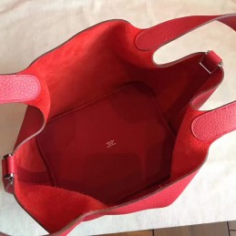Replica Hermes Red Picotin Lock 22 Bag