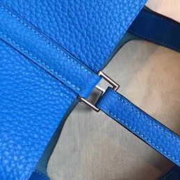 Replica Hermes Royal Blue Picotin Lock 22 Smooth Leather Bag