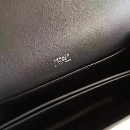 Replica Hermes Black Roulis 18 Bag