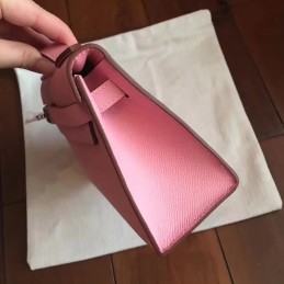 Replica Hermes Pink Kelly Pochette Bag