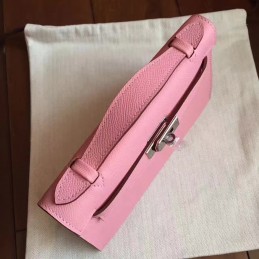 Replica Hermes Pink Kelly Pochette Bag