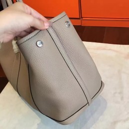 Replica Hermes Tan Garden Party 30 Smooth Leather Bag