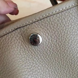 Replica Hermes Tan Garden Party 30 Smooth Leather Bag