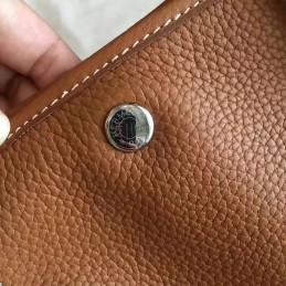 Replica Hermes Tan Garden Party 30 Textured Leather Bag