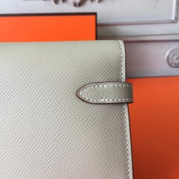 Replica Hermes Cream Kelly Wallet