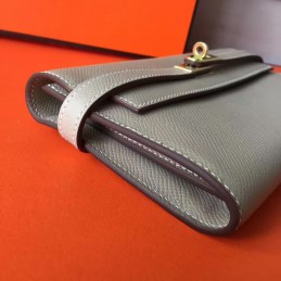 Replica Hermes Cream Kelly Wallet