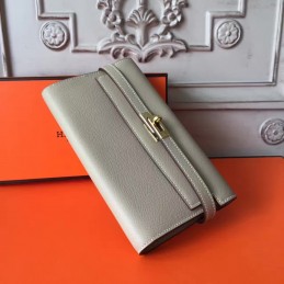 Replica Hermes Cream Kelly Wallet