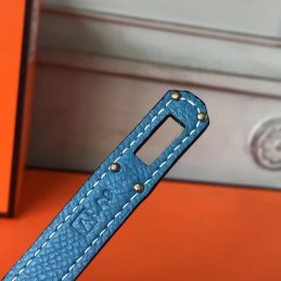 Replica Hermes Blue Kelly Wallet